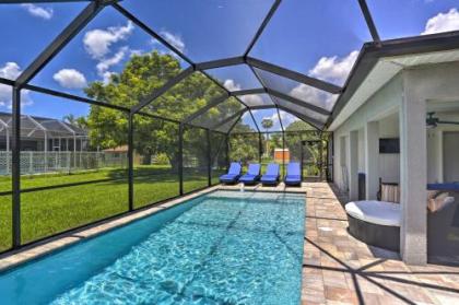 Cape Coral Home with Lavish Patio and Private Pool